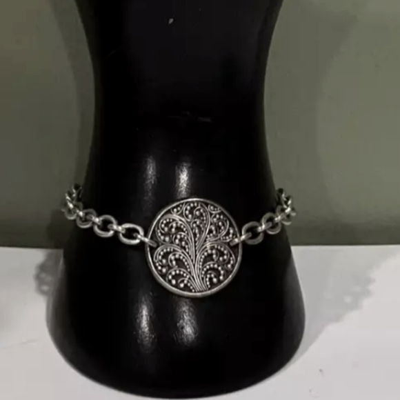 Lois Hill .925 Sterling silver granular hand made in...